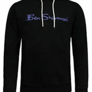 HOODIE BEN SHERMAN BLK / LB