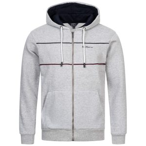 SWEAT ZIPPE BS GREY