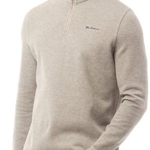 PULL 1/4 ZIP BEN SHERMAN GREY