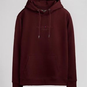 Sweat Teddy Smith S-JIM HOODY BORDEAUX FONCE
