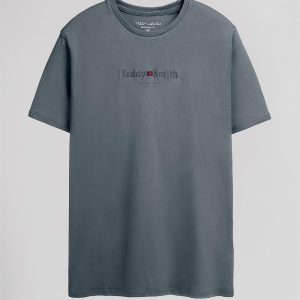 T-SHIRT Teddy Smith T-JIM MC STROM GREY