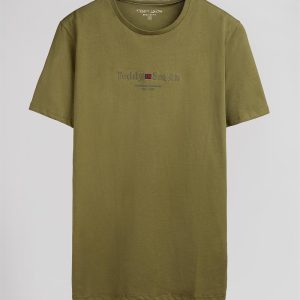 T-SHIRT Teddy Smith T-JIM MC OLIVE