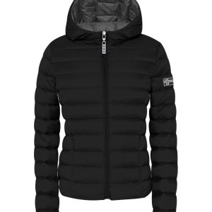 DOUDOUNE FEMME MANCHES LONGUES NORWAY BLACK