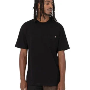 TSHIRT DICKIES POCHE POITRINE NOIR