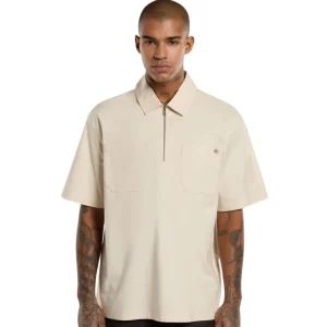 CHEMISE DICKIES MANCHES COURTES RANCH BEIGE