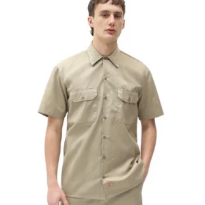 CHEMISE MANCHE COURTE DICKIES KAKI