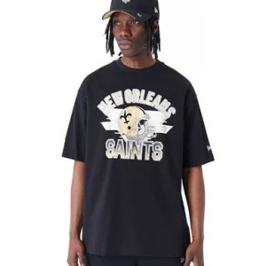 T-shirt Oversize New Orleans Saints NFL NOIR