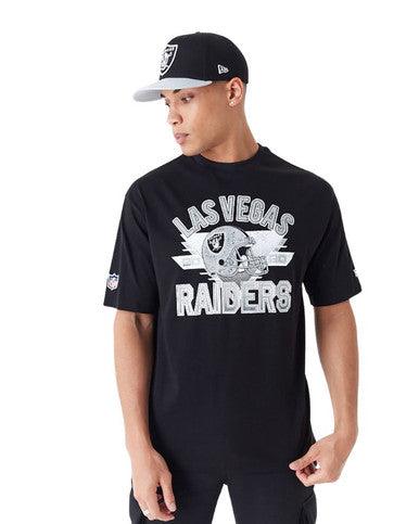 T-shirt Oversize Las Vegas Raiders NFL NOIR – Image 2