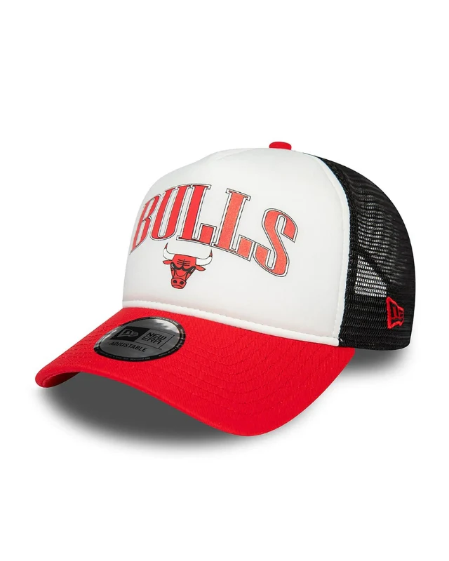 TRUCKER NEW ERA ROUGE CHICAGO BULLS – Image 2