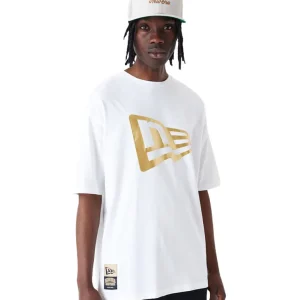 T-SHIRT NEW ERA FLAG BLANC