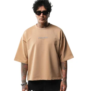 TSHIRT RICHES PARIS A$AP ROCKY BEIGE