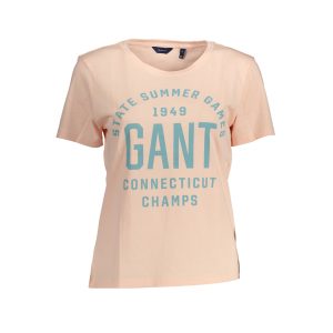 T SHIRT GANT PINK OS