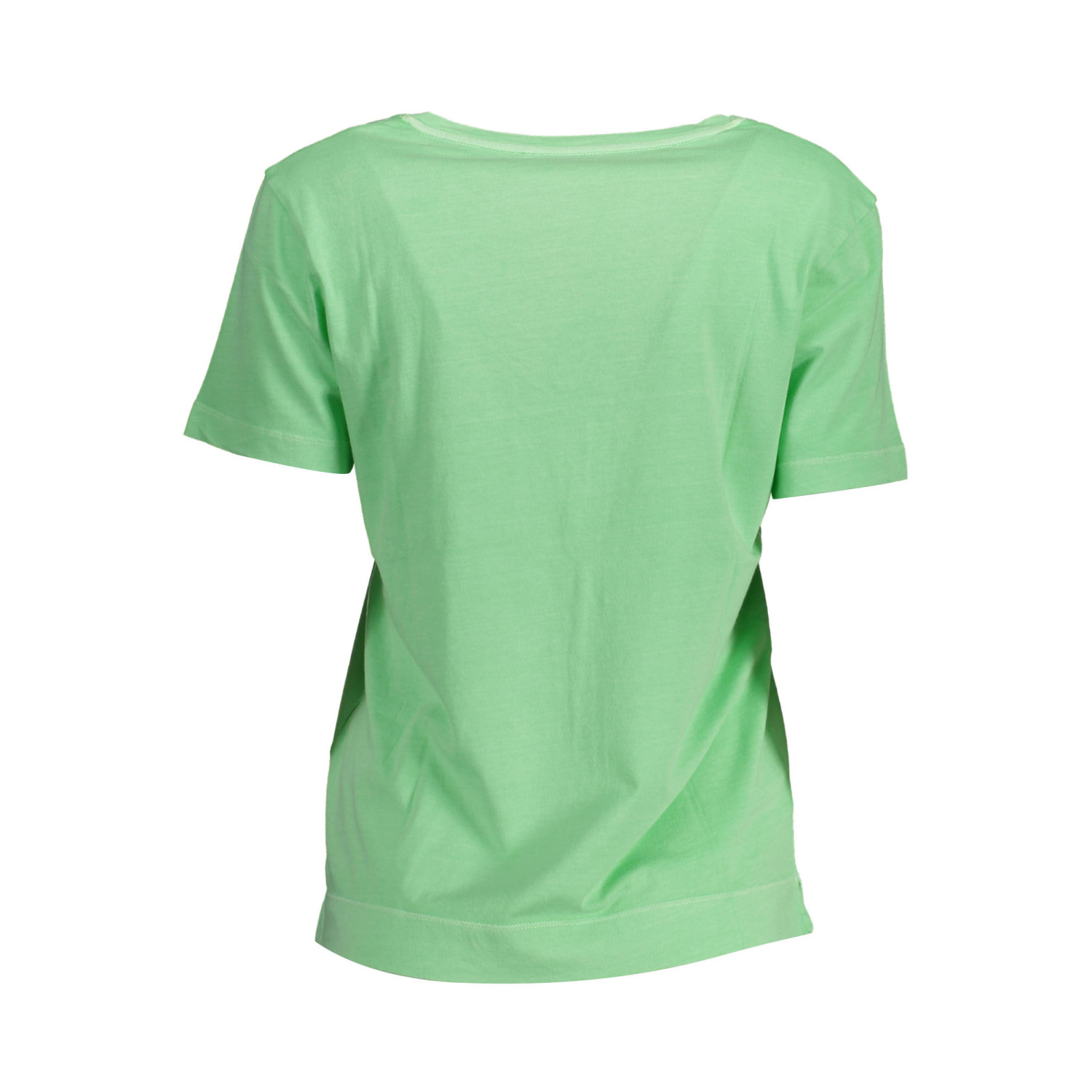 T SHIRT GANT COL V VERDE – Image 3