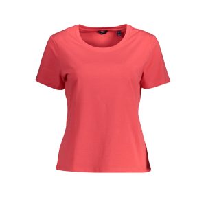T SHIRT GANT COL ROND PINK