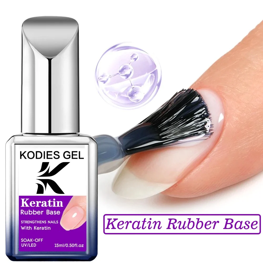 AVP PASSION: Keratin Rubber Base Coat UV Gel – Image 8