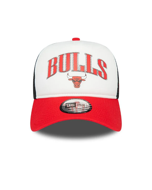 TRUCKER NEW ERA ROUGE CHICAGO BULLS – Image 4