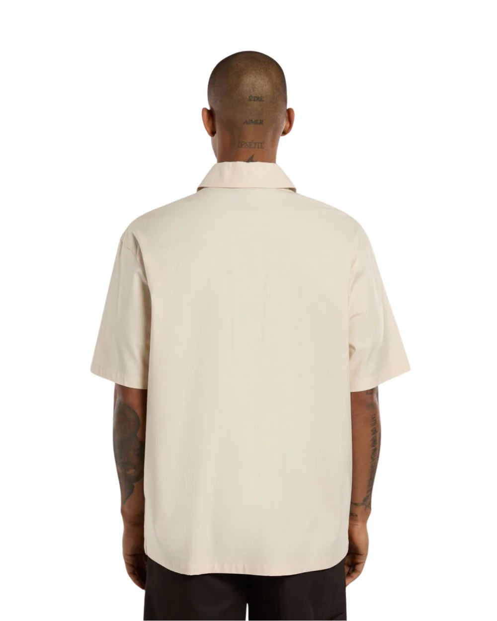 CHEMISE DICKIES MANCHES COURTES RANCH BEIGE – Image 4