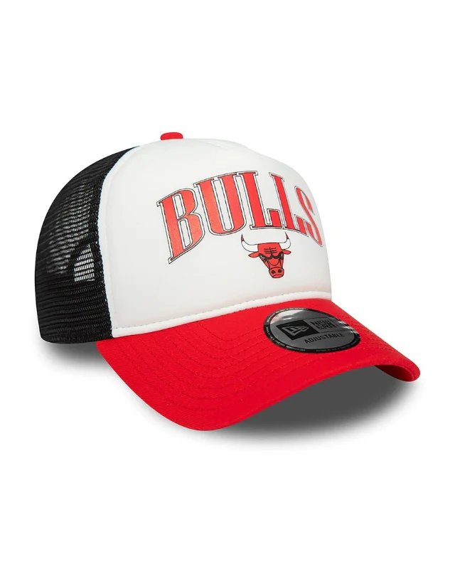 TRUCKER NEW ERA ROUGE CHICAGO BULLS – Image 3