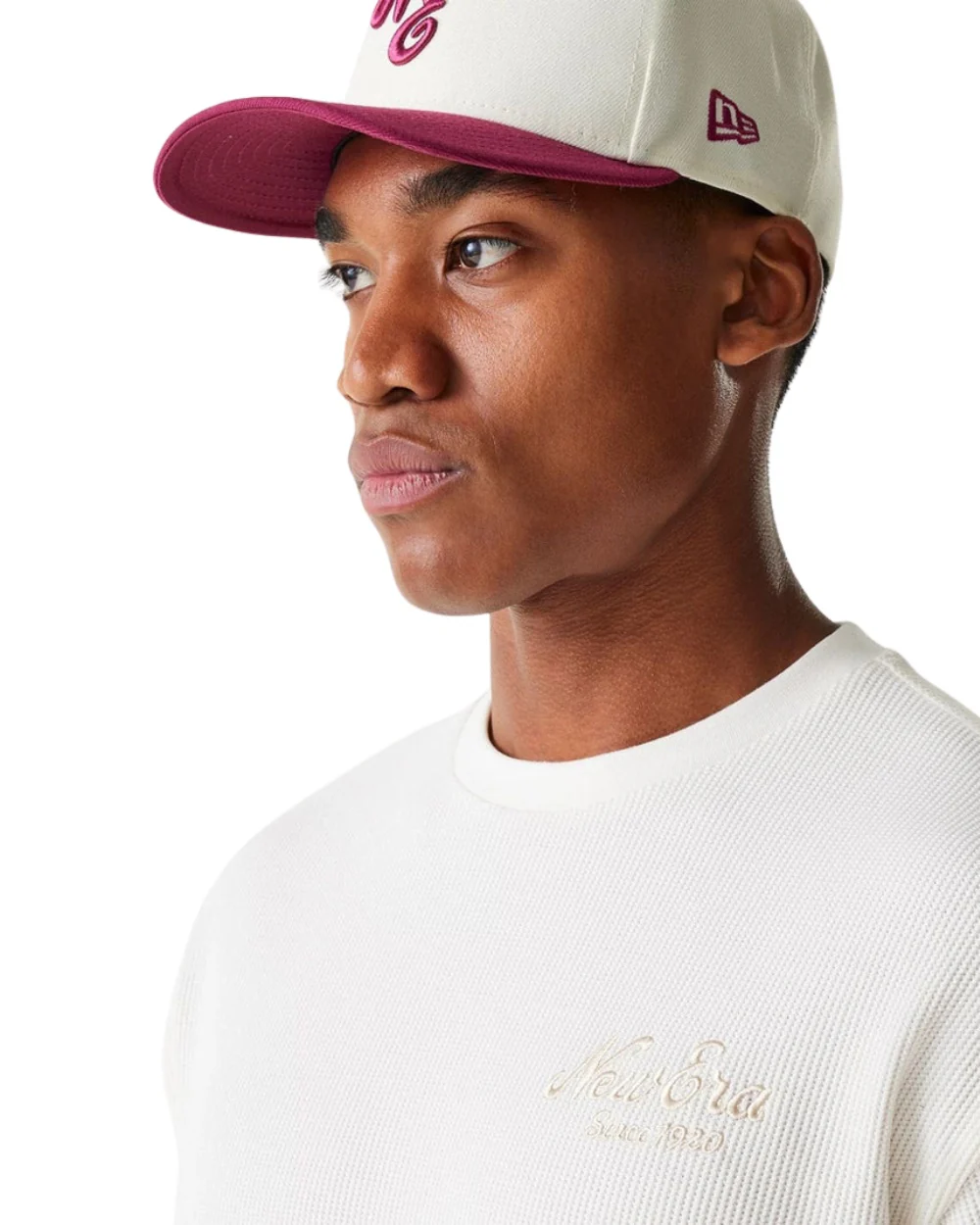 T-SHIRT NEW ERA WAFFLE BEIGE – Image 5
