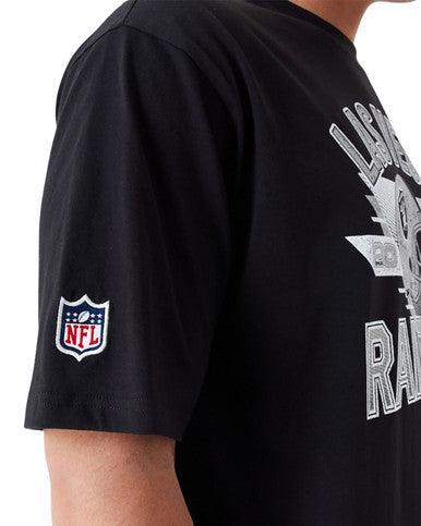 T-shirt Oversize Las Vegas Raiders NFL NOIR – Image 3