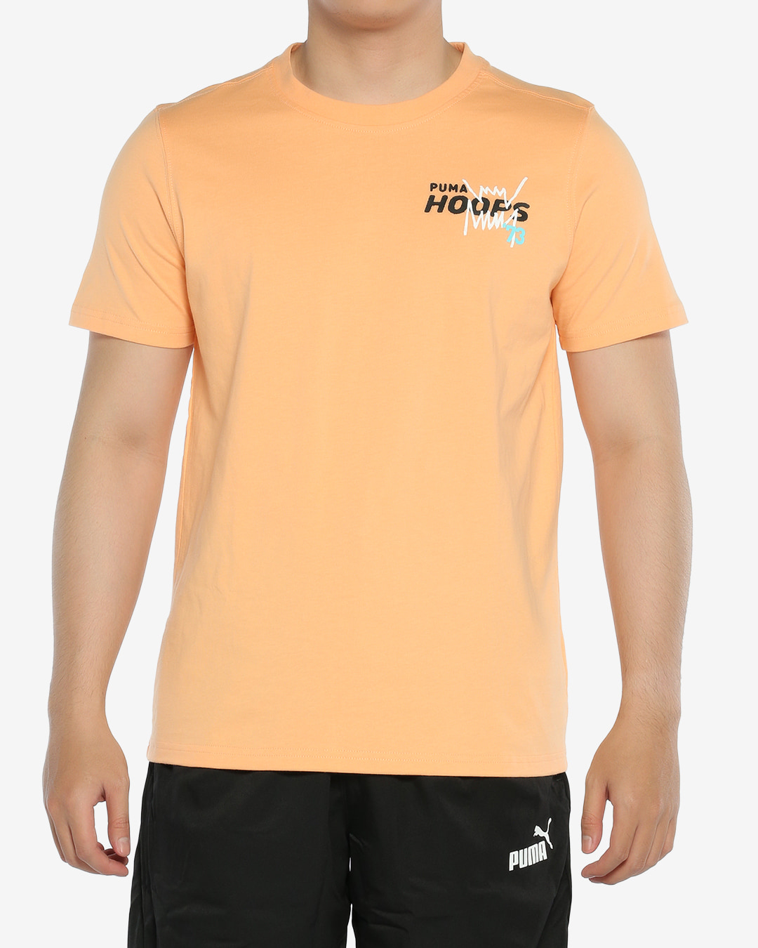 T SHIRT PUMA HOOPS PEACH – Image 2
