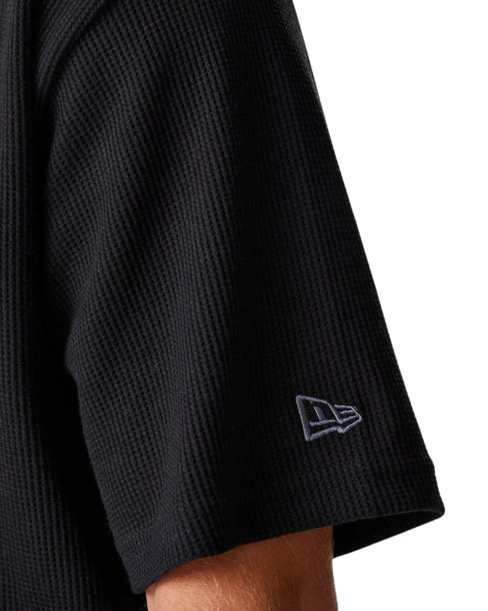 T-SHIRT NEW ERA WAFFLE NOIR – Image 6