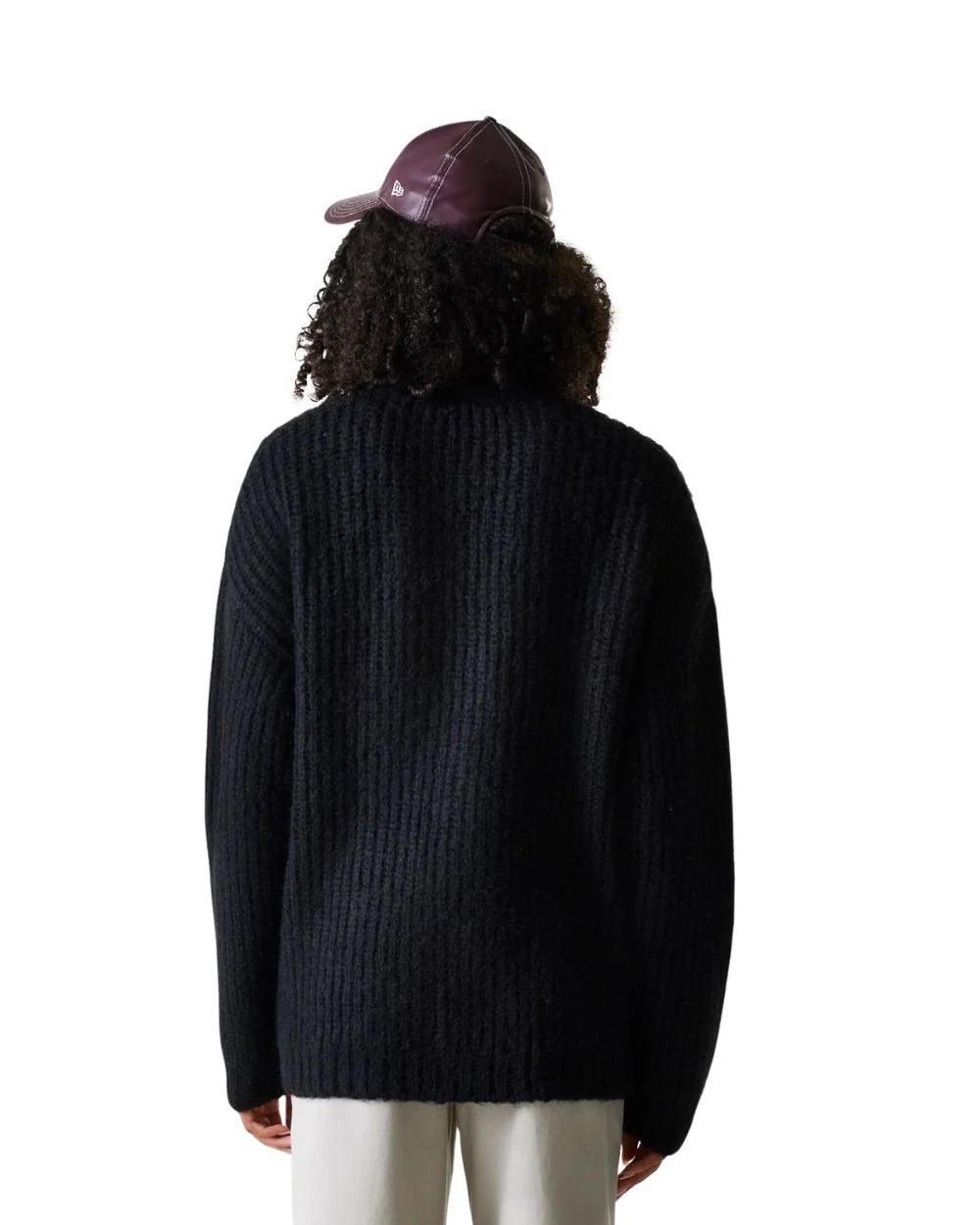 CARDIGAN NEW ERA KNIT NY YANKEES NOIR – Image 8