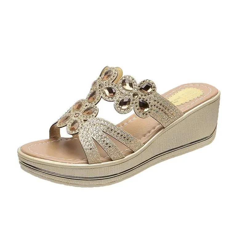 AVP PASSION: Boho Wedge Slide Sandals – Image 7