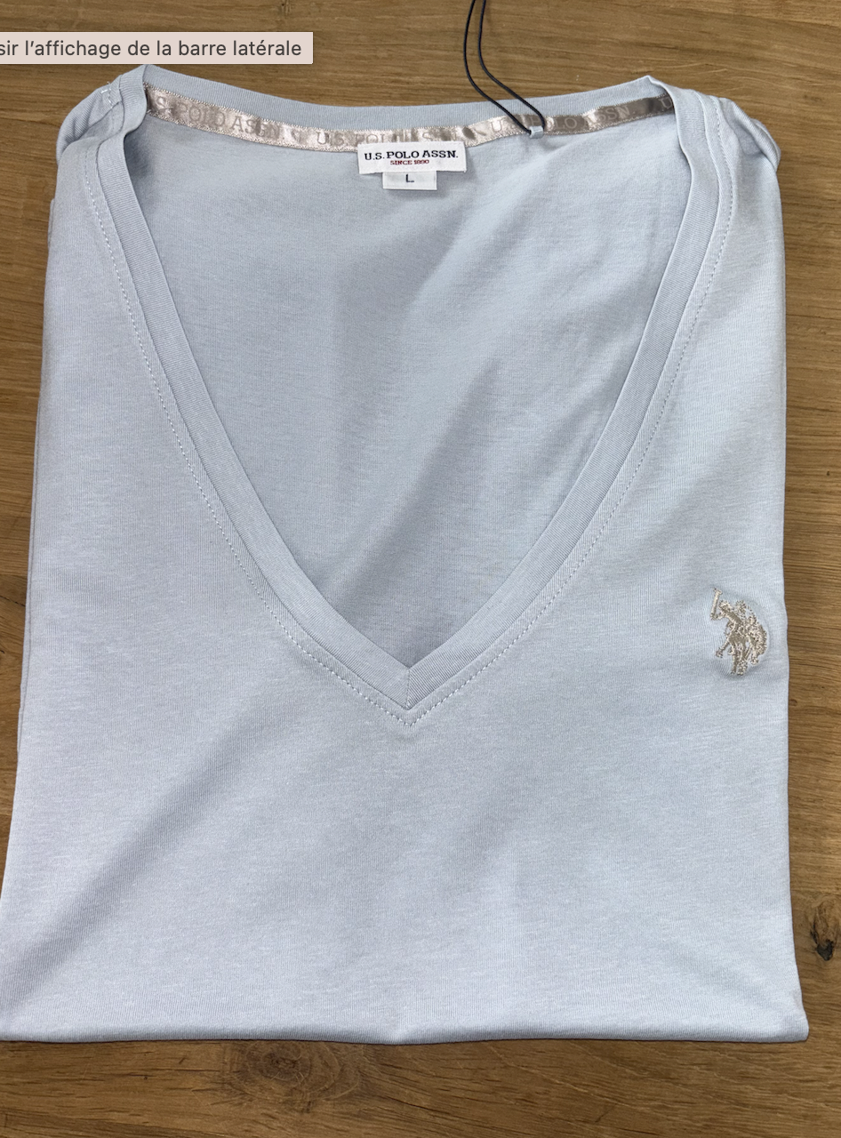 Tee Shirt Femme Us Polo – Image 2