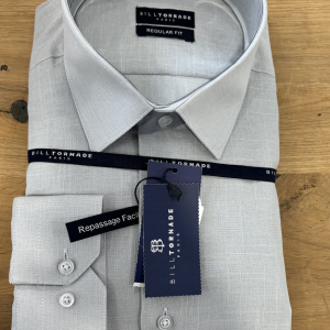 CHEMISE HOMME BILL TORNADE EFFET LIN