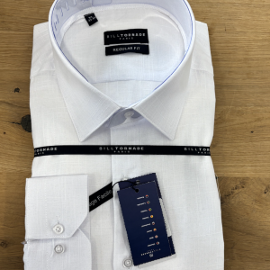 CHEMISE HOMME BILL TORNADE EFFET LIN