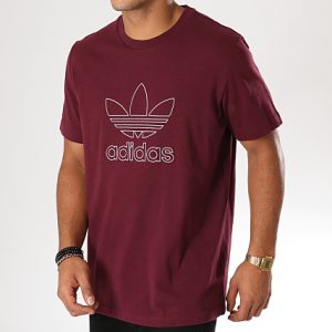 T SHIRT ORIGINALS TREFLE BORDEAUX