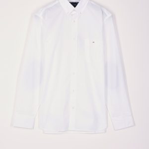 Chemise Snipe Flower Blanche Eden Park