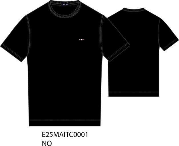 T-shirt noir Eden park