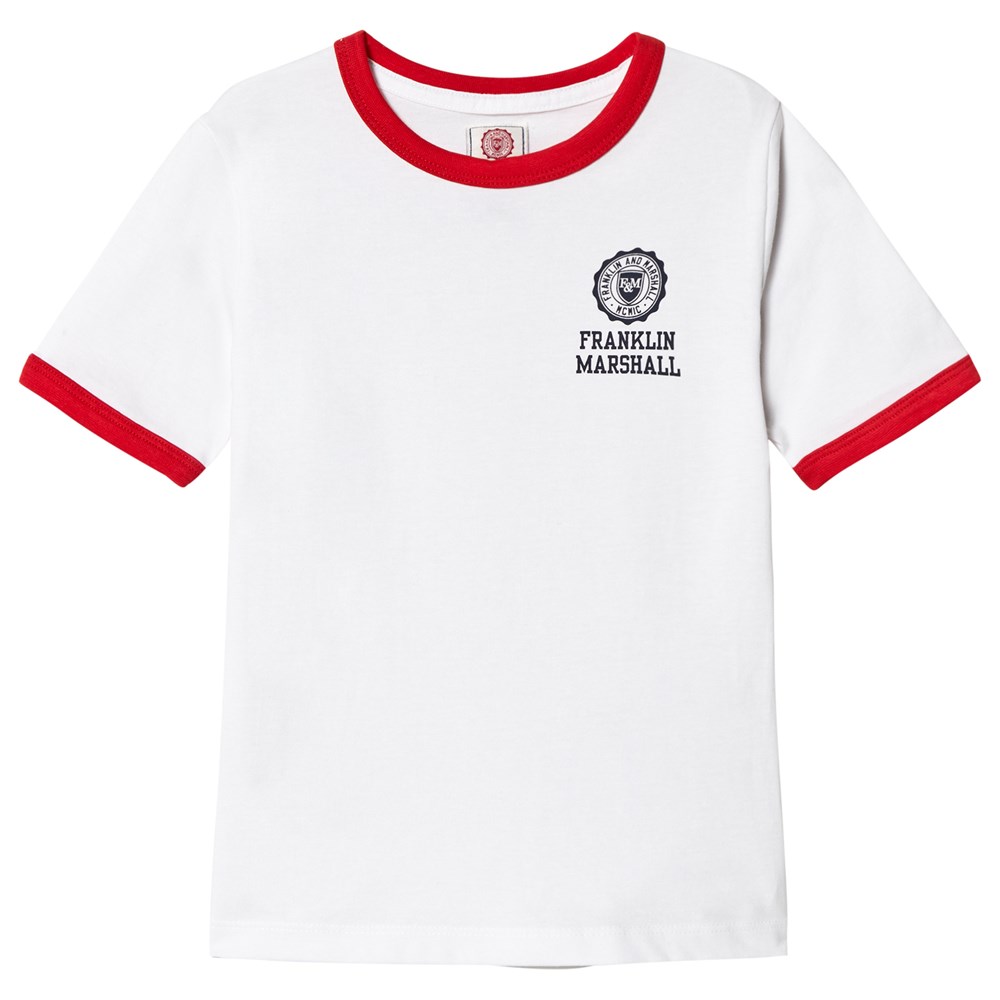 Franklin M T-Shirt blanc