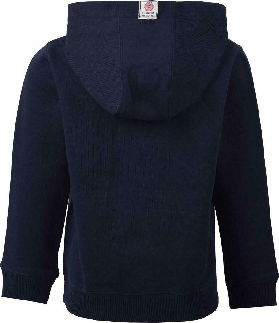 FRANKLIN M Hoodie Navy – Image 3