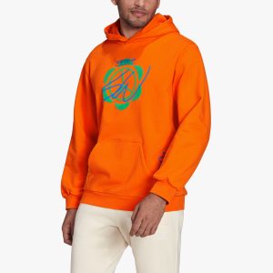 SWEAT A CAPUCHE ORANGE