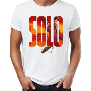 T-SHIRT STAR WARS SOLO (LOGO)