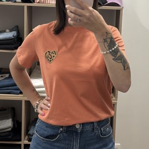 T SHIRT LOVE ORANGE