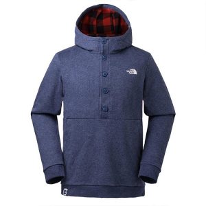 TNF BUTTON HOODIE