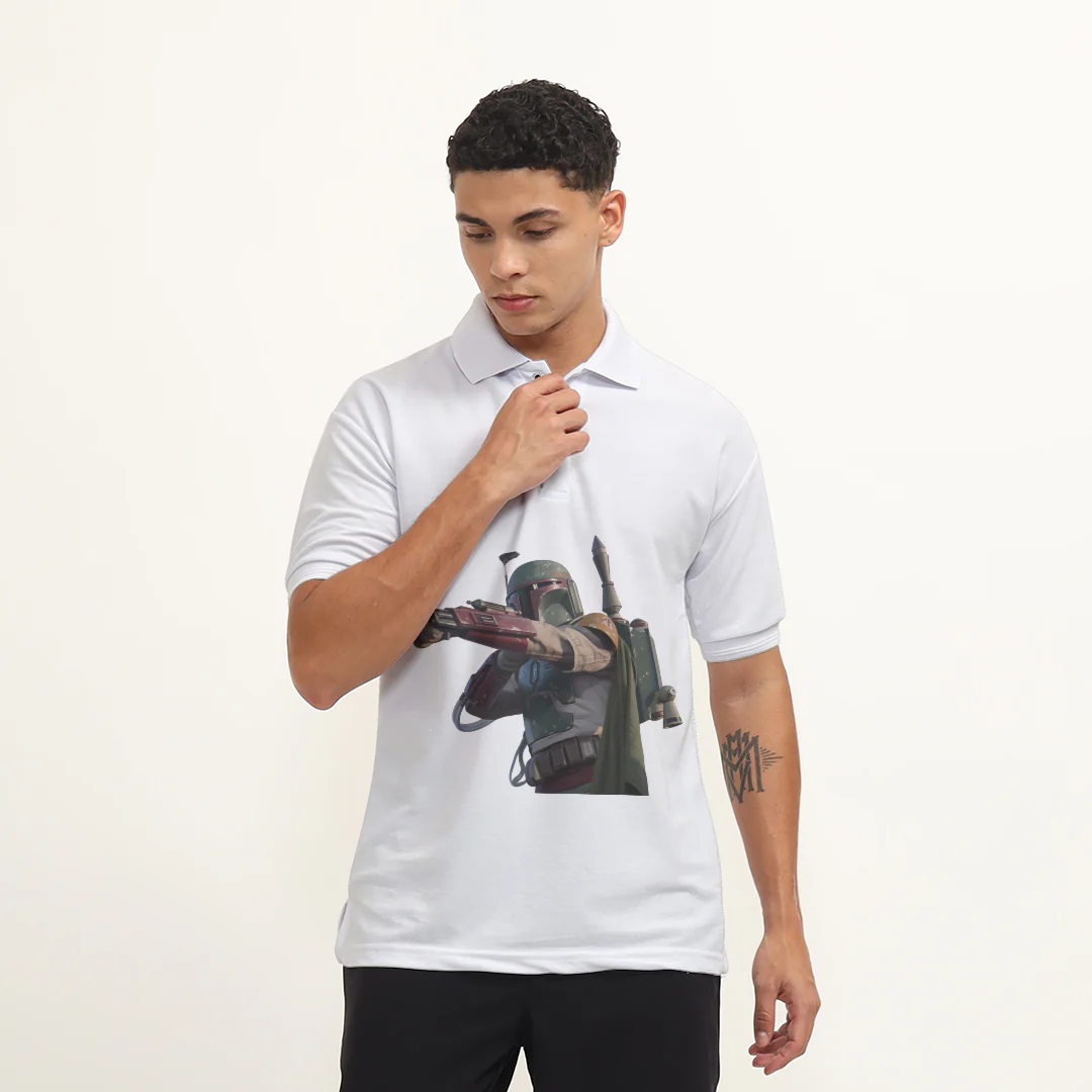 Polo « Boba Fett Chasseur »