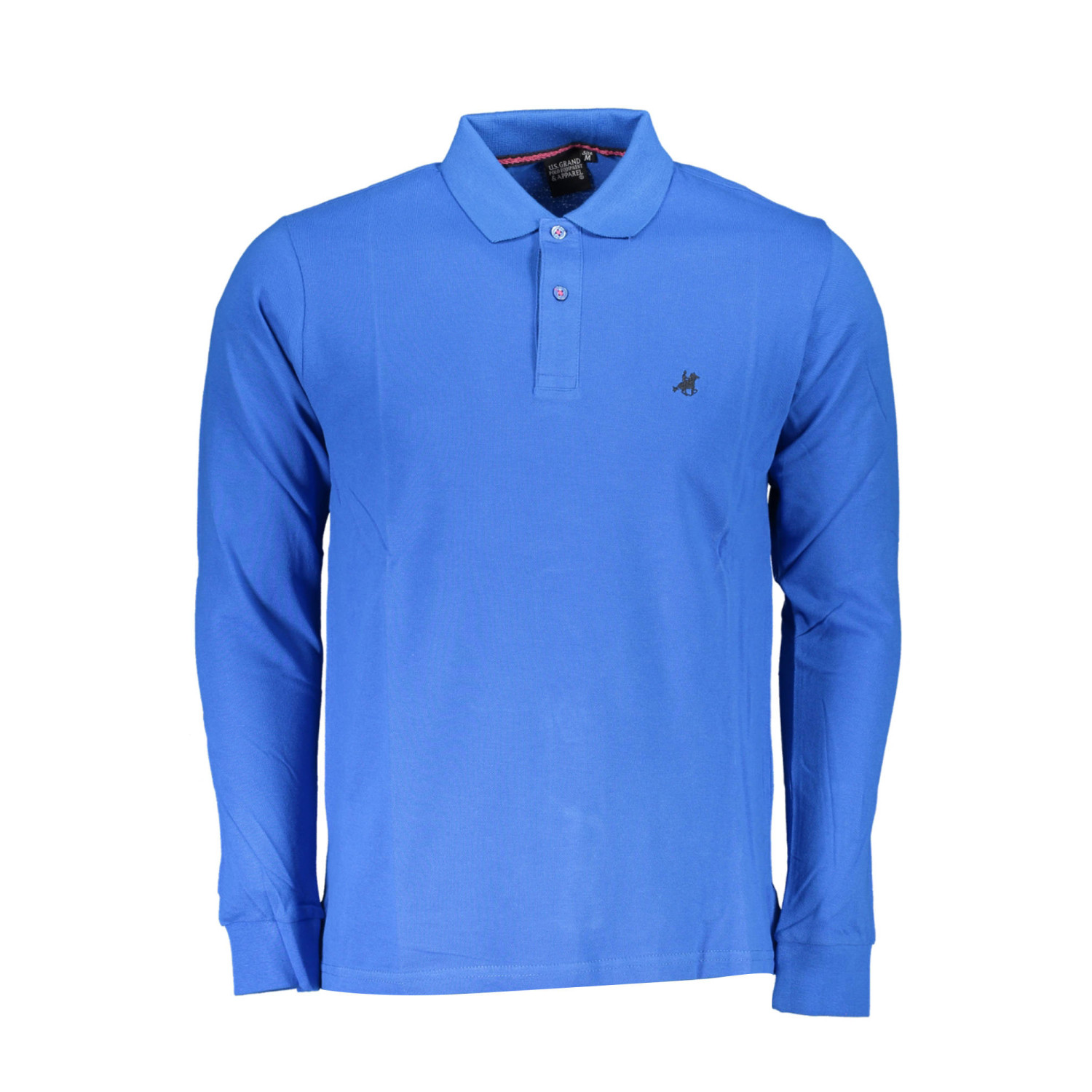 US GRAND POLO MANCHES LONGUES BLUE POLO