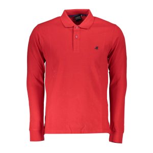 US GRAND POLO MANCHES LONGUES RED POLO