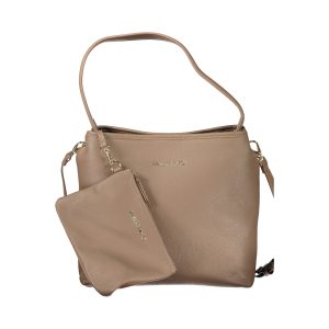 SAC A MAIN + POCHETTE VALENTINO TAUPE