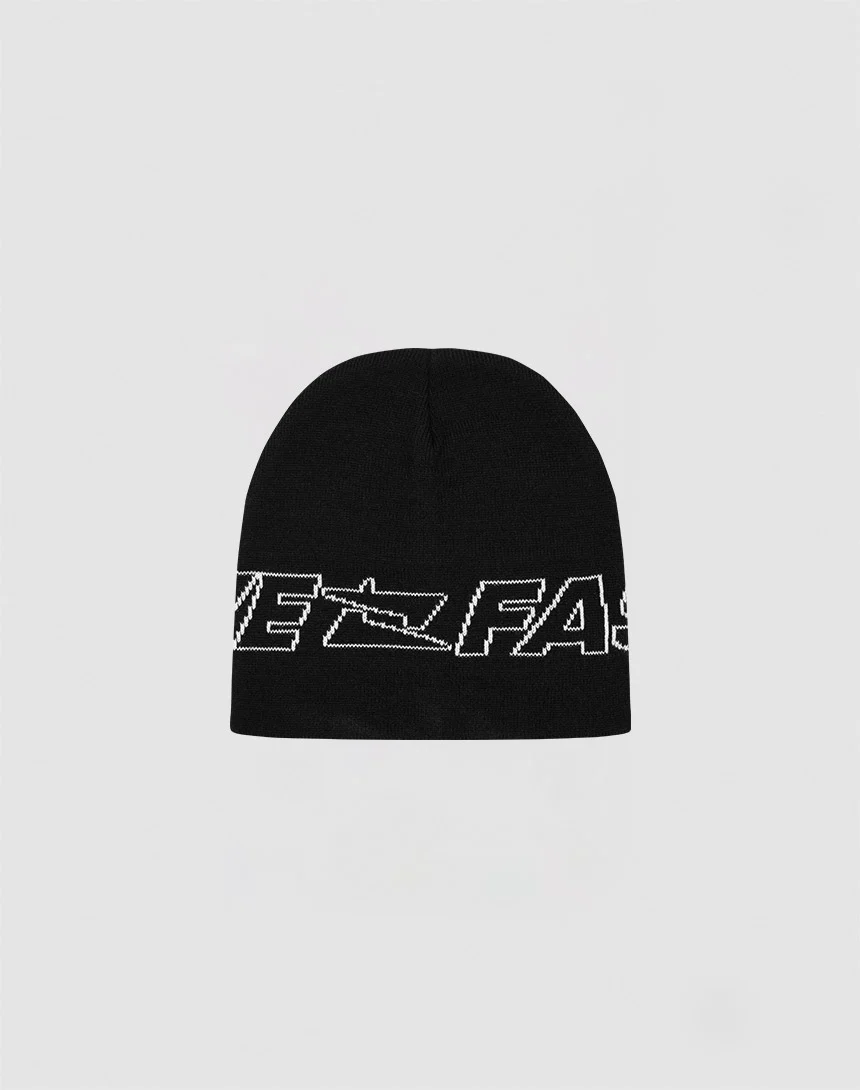 Live Fast Jacquard Beanie