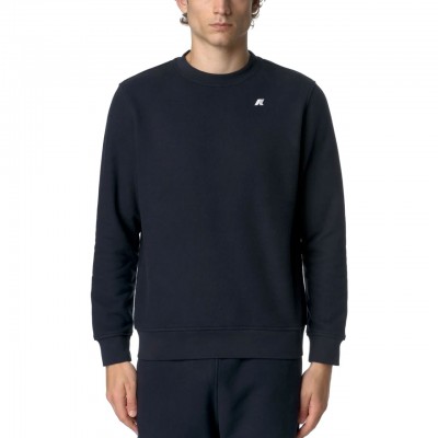 SWEAT COL ROND K-WAY BAPTISTE TERRY BLUE DEPHT