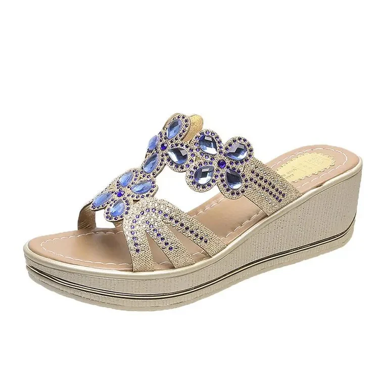 AVP PASSION: Boho Wedge Slide Sandals – Image 8