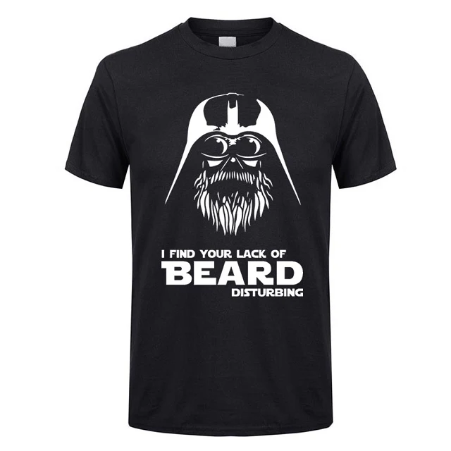 T-SHIRT STAR WARS BARBE DE DARK VADOR