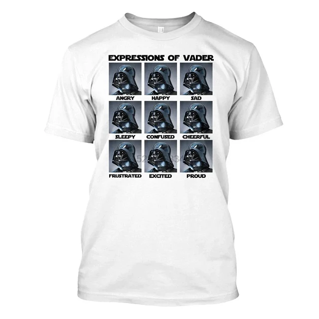 T-SHIRT STAR WARS DARK VADOR ÉMOTIONS