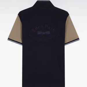 H BLE POLO MC R CONTRE CHAMPS